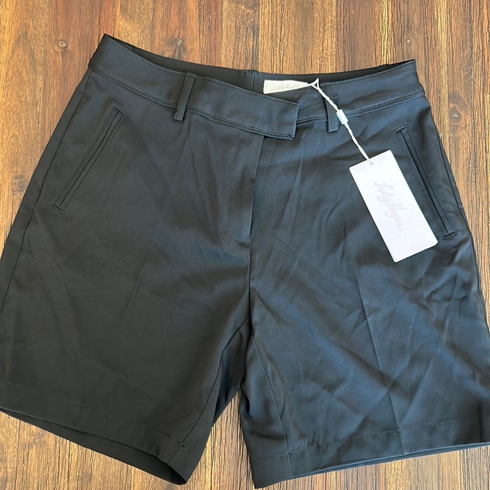 Black golf shorts size 4